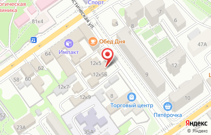 Учебно-производственный центр на Коммунистической улице на карте