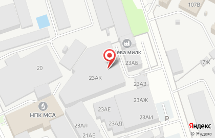 Форте на улице Кибальчича на карте