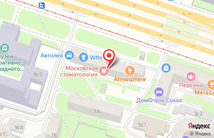 Торговая компания ЦентрДвери на Волоколамском шоссе на карте