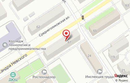 Магазин автотоваров АвтоКорея на проспекте Александра Невского на карте