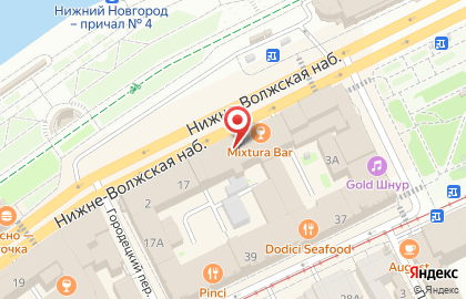 Стриптиз-бар the VOGUE bar на карте