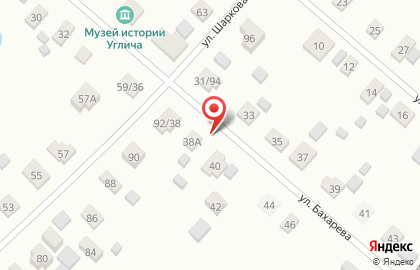 Белоснежка на улице Бахарева на карте