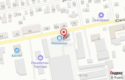 ООО Минимакс на Южной улице на карте