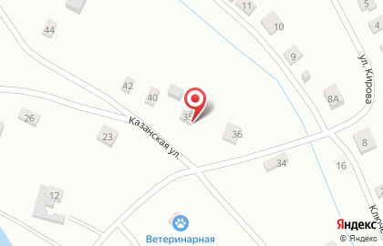 Продуктовый магазин в Казани на карте