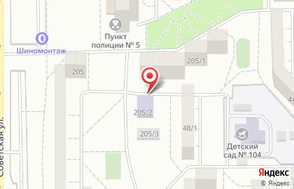 Культурно-досуговый клуб Экспрессия в Орджоникидзевском районе на карте