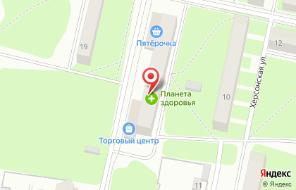 Магазин овощей и фруктов на Воронежской улице на карте