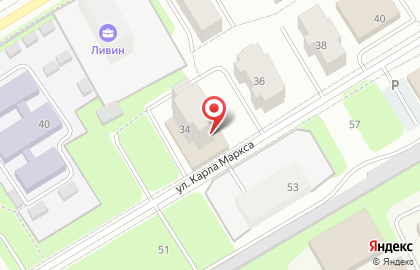 Управление Пенсионного фонда РФ на улице Карла Маркса на карте