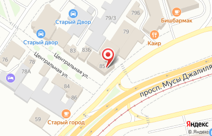 Женский фитнес-клуб FitCurves на Центральной улице на карте