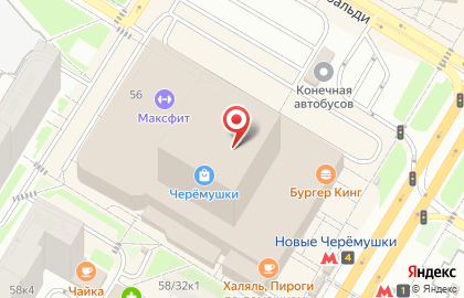 Салон компьютерной техники ASUS Delta на метро Новые Черёмушки на карте