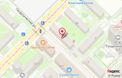 Зоомагазин Красный кролик в Новосибирске на карте