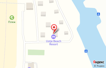 Гостевой дом Устье на карте