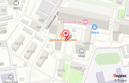 Продовольственный магазин Триумф на Ставропольской улице на карте
