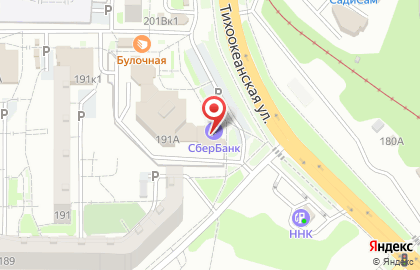 СберБанк на Тихоокеанской улице на карте