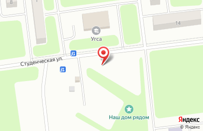Общежитие, УГСХА на Студенческой улице на карте