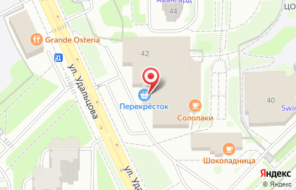 Банкомат Альфа-Банк на улице Удальцова на карте