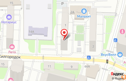 Гранитная мастерская Град-экс на улице Жилгородок на карте