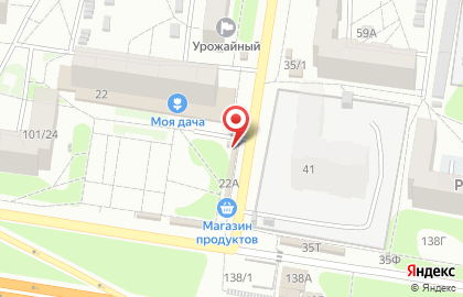 Киоск быстрого питания в Индустриальном районе на карте