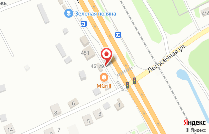 Советский район Киоск по продаже фруктов и овощей в Советском районе на карте