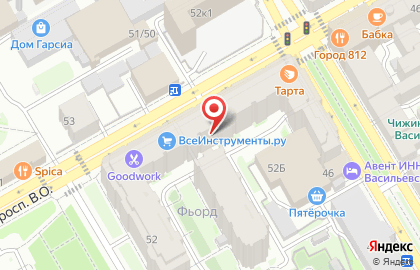 Салон красоты На Малом на карте