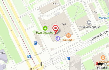 Клиника косметологии на Бухарестской улице на карте