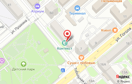 Компания кадастровых инженеров в Кургане на карте