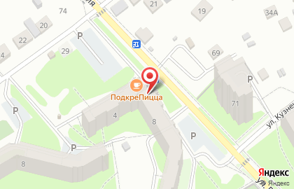Супермаркет Лион в Мотовилихинском районе на карте