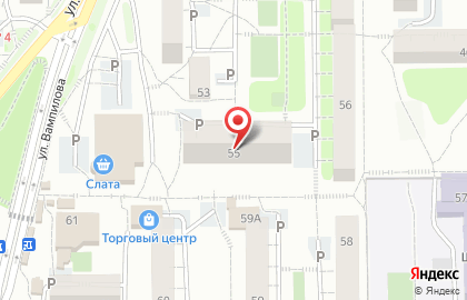 Рекламный щит С-55 (3*6м) на карте