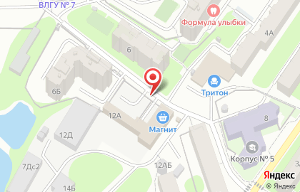 Торговая компания Природный Источник на Студенческой улице на карте