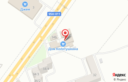 Супермаркет инструментов и крепежа, электрики и сантехники Дом Колотушкина на Центральном микрорайоне на карте