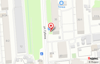 Парикмахерская Лена на улице Губина на карте