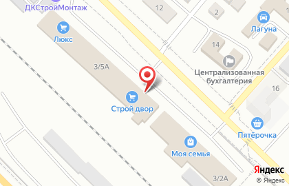 Магазин Стройдвор на Советской улице на карте
