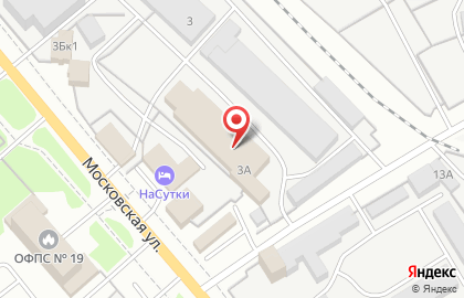 Белоснежка на улице Московская 3Д на карте