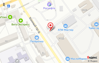 Автостоянка в Самаре на карте