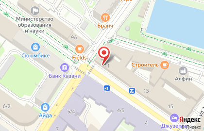 Добрый дядя на Кремлевской улице на карте