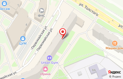 Интернет Решения на Первомайской улице на карте