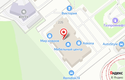 Мебельное ателье Премьер Мебель в Курчатовском районе на карте