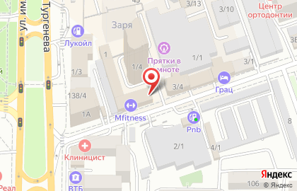 Фитнес-клуб Fitness 24 на улице Монтажников на карте
