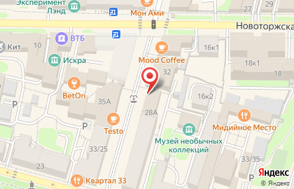 Управление образования Администрации г. Твери на карте