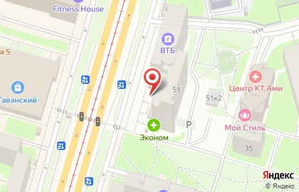 Алкомаркет в Санкт-Петербурге на карте