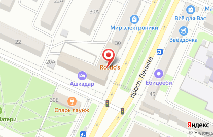 Универсальный магазин Московская ярмарка на улице Голикова на карте