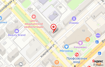 Компания по изготовлению металлопластиковых конструкций Легион на карте