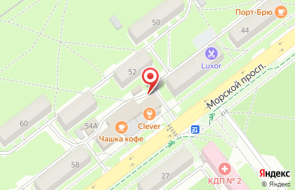 Киоск фастфудной продукции г.Новосибирск на карте