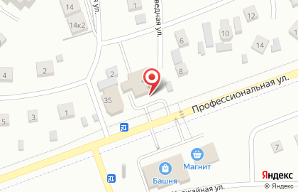 Монтажная компания Центр безопасности на Брусничной улице на карте