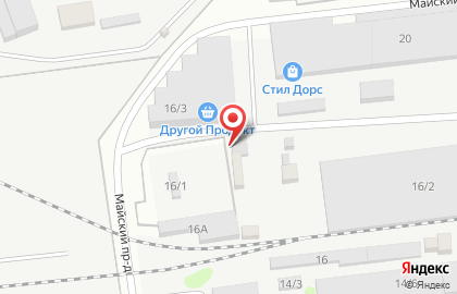 Компания OPEN group на Майском проезде на карте