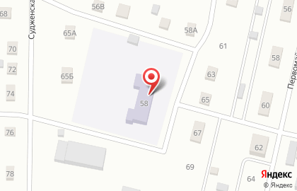 Детский сад №27 на Междуреченской улице на карте