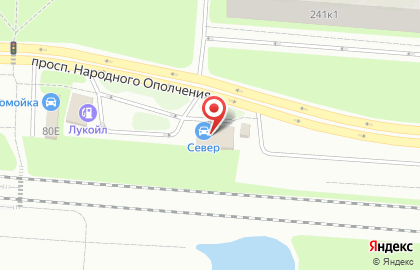 Автомойка Север на карте