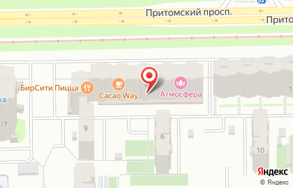 Строящиеся объекты, ООО СДС-Финанс на Притомском проспекте на карте