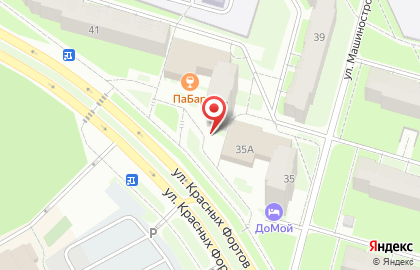 Дом Детского Творчества в Сосновом Бору на карте