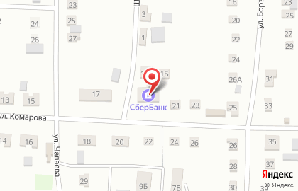 Страховая компания СберСтрахование на улице Комарова на карте