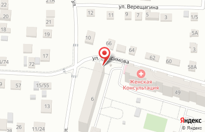Киоск по продаже питьевой воды Ключ здоровья в Авиастроительном районе на карте